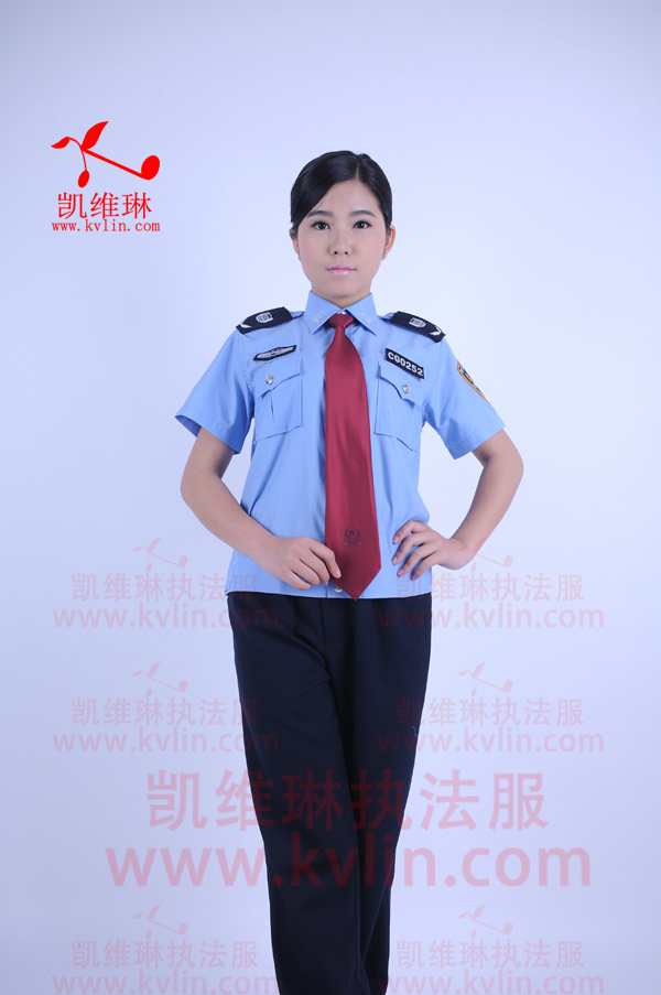 国家劳动保障监察制服女士夏装制式衬衣